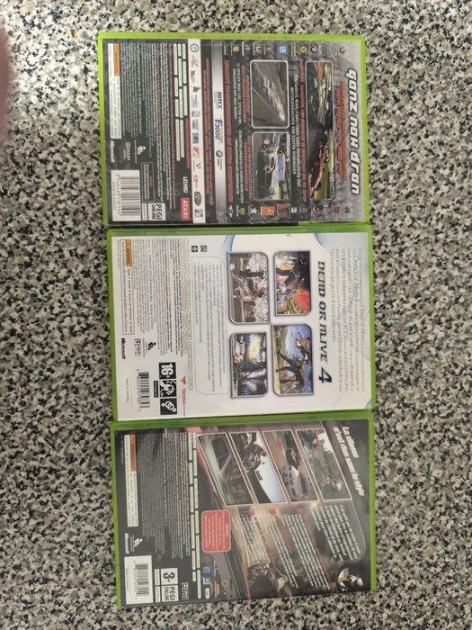 Dead or Alive 4/Project Gotham racing 4/Race pro Xbox 360