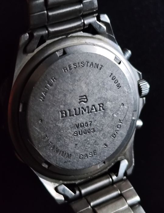 Relógio Blumar Chronograph Titanium,entrego em mão Lisboa ou envio CTT