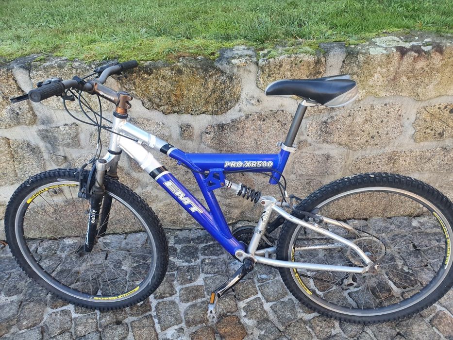 Bicicleta btt em alumínio