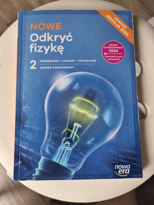 NOWE Odkryć fizykę 2 podstawowy