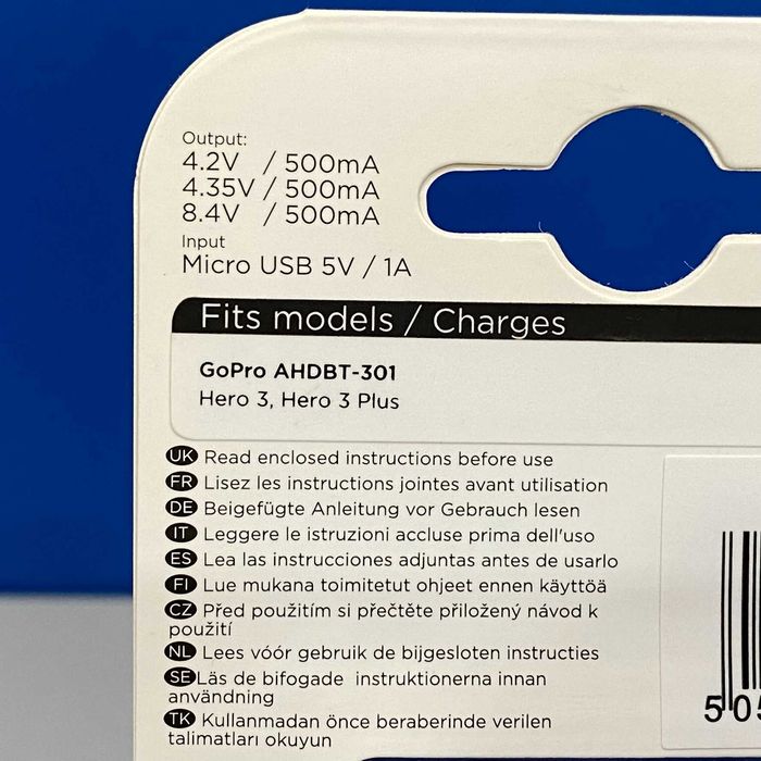 Duracell Charger for GoPro Hero 3 / Hero 3+64584924592001121