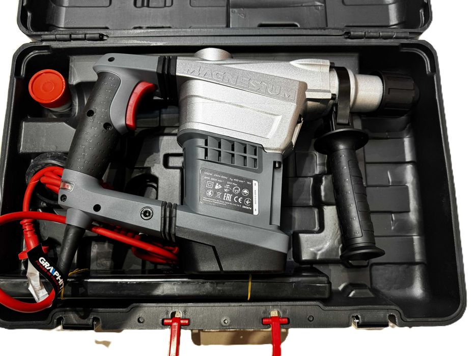 Młot udarowy Graphite SDS-Max 1250W – mocny do betonu