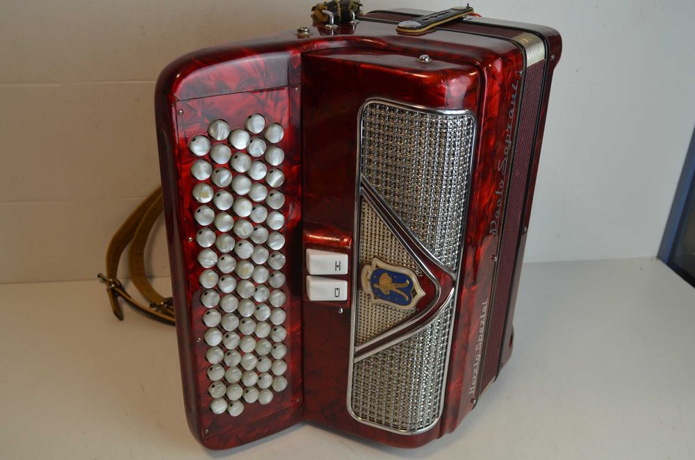 Acordeao Paolo Soprani Especial 2 voz.