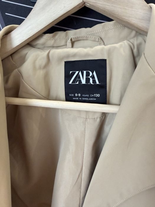 Zara пальто на дівчинку 8-9 рз