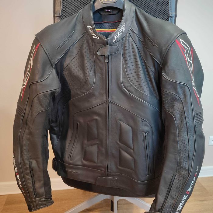 Kurtka motocyklowa skórzana RST Razor EUR 54 (UK 44) STAN IDEALNY Jak nowa