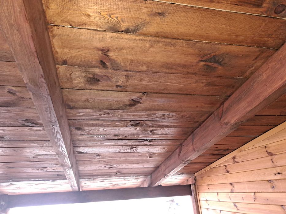 Warzywniak z desek o wymiarach 115x50cm