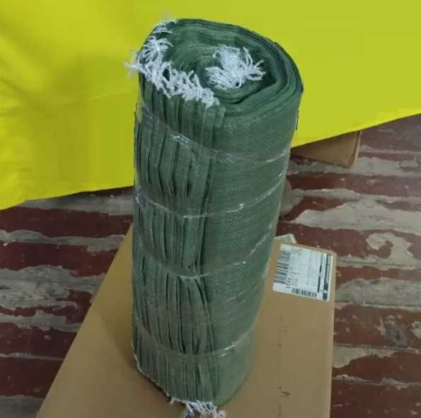 Мішок ОПТОВІ ЦІНИ поліпропіленовий будівельний міцний зелений 50х90см