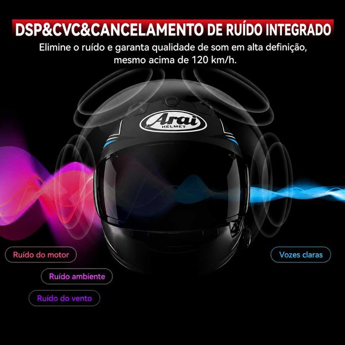Intercomunicador Bluetooth para Capacete de Moto XGP X1 | IP67