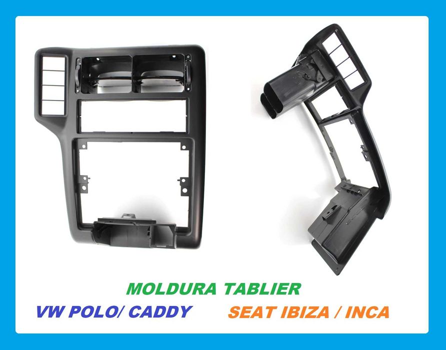 Moldura Consola Tablier VW Polo/Caddy/Ibiza/Inca