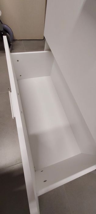 Szafka pod umywalkę, biała 70 cm