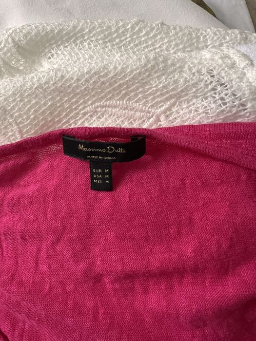 Massimo Dutti bluzka tunika jak nowa len 100%