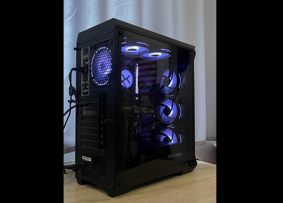 Komputer gamingowy R5 5600 + RTX 3060 Ti / 1,5TB SSD / 16GB RAM / AIO