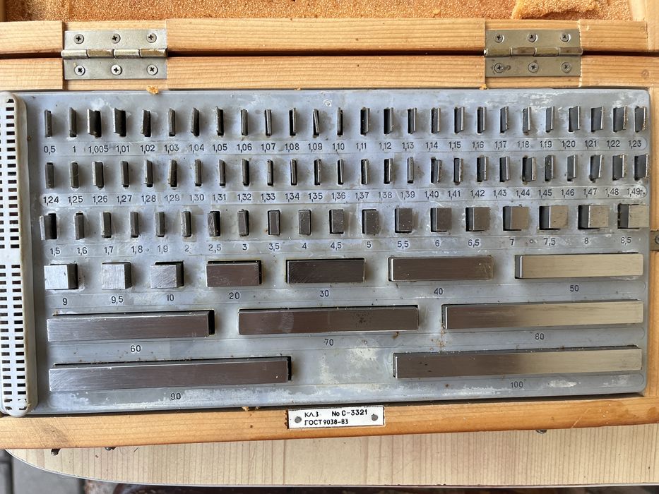 Кінцеві міри довжини Кл.3