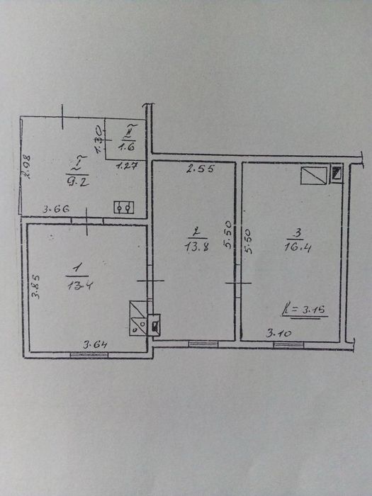 Продається квартира в центрі мальовничого  смт Перегінське
