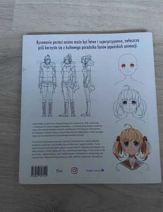 książka do nauki rysowania postaci z anime i mangi
