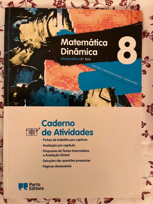 Caderno de atividades de matemática do 8o ano - "Matemática Dinâmica"