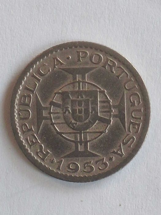 Moedas de colecção - 2$50 de Cabo verde de 1953