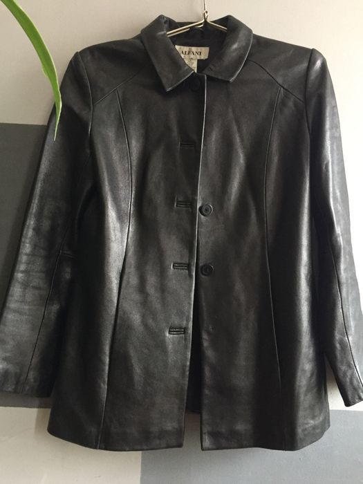 Куртка-піджак шкіряний ALFANI