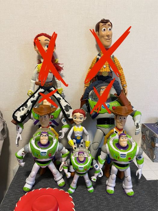 История игрушек Дисней оригинал Вуди Баз Лайтер Джесси