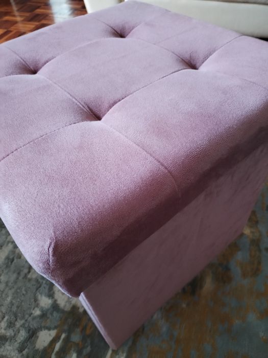 Puff com arrumação