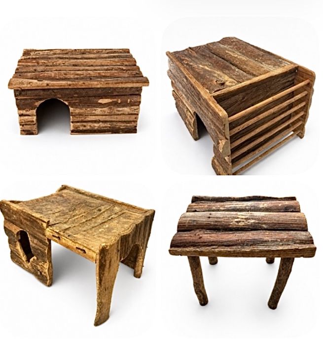 Abrigos e plataformas para roedores