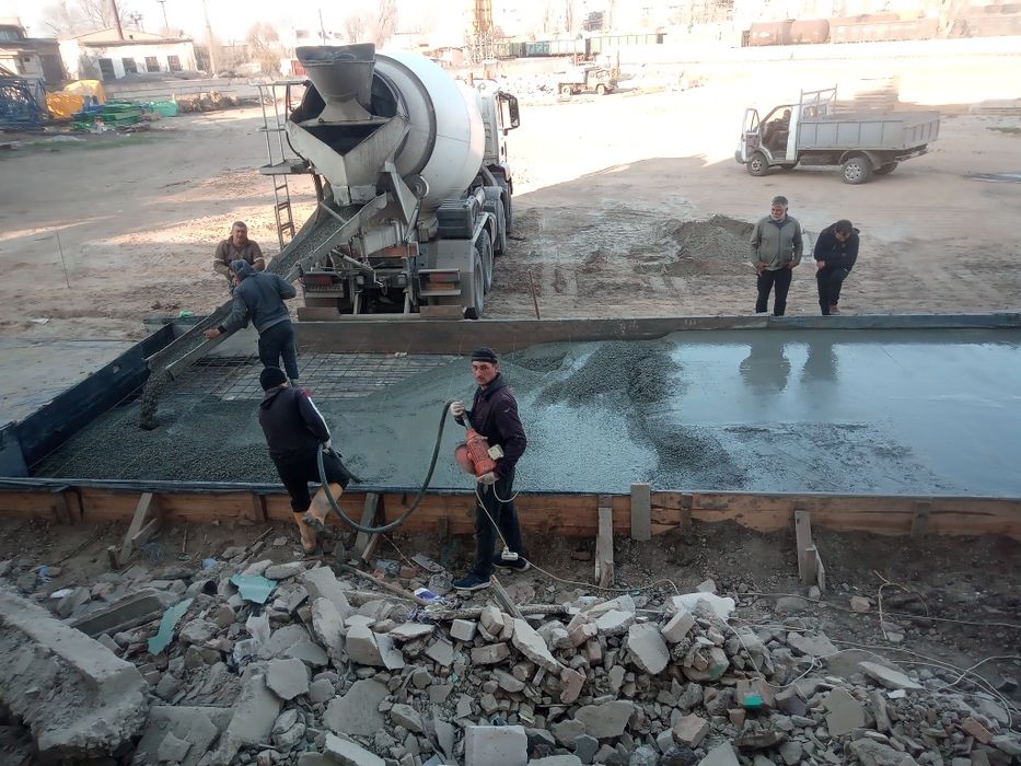 Бетонні роботи будь якої складності