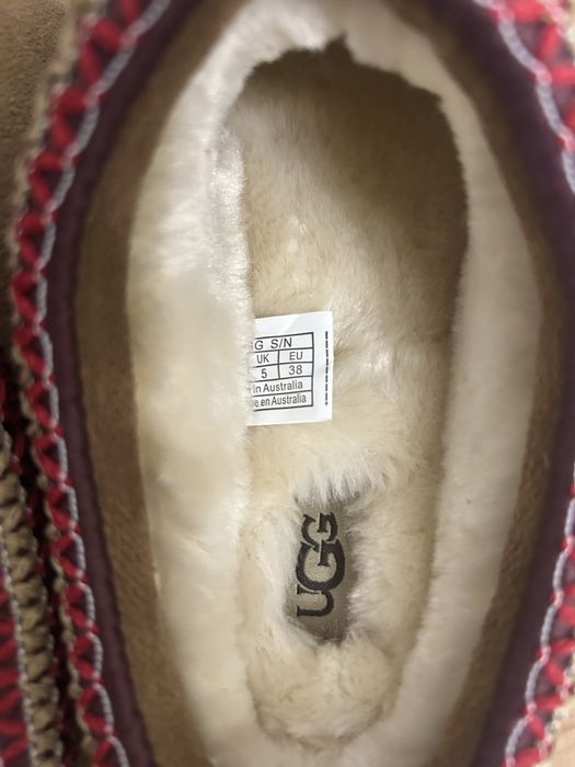 Buty Ugg tazz brązowe na platformie