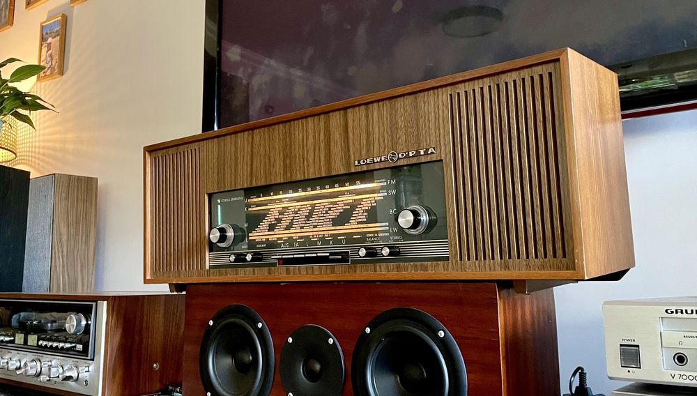 Loewe Opta Meteor-Stereo 67 (82051) piekna lampa GWARANCJA serwis