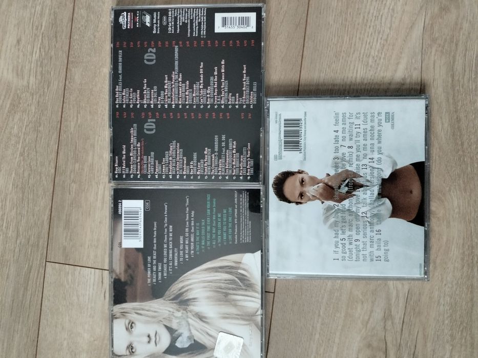 Płyty CD JLO, Celine, top 96
