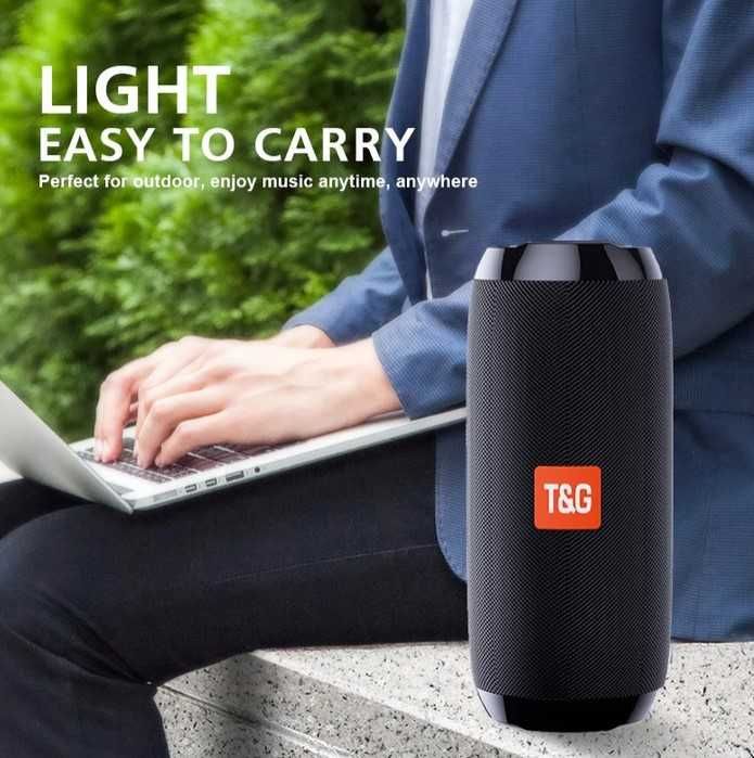 Coluna Bluetooth a prova de agua, Radio FM, 10W