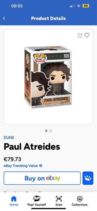 Funko Pop Paul Atreides 1026