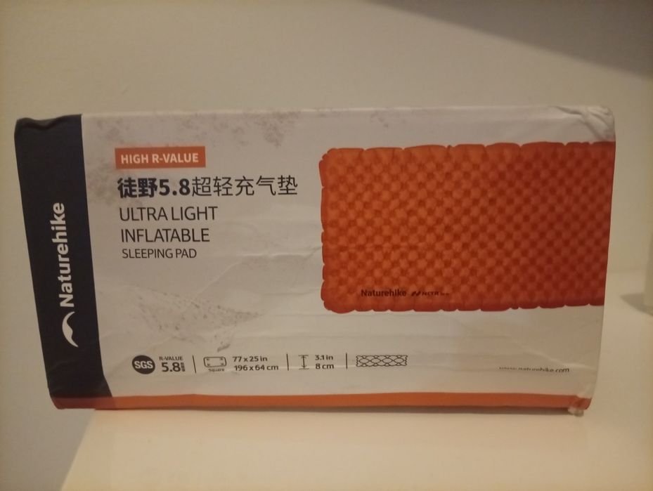 Nowy materac Naturehike R5.8 UL