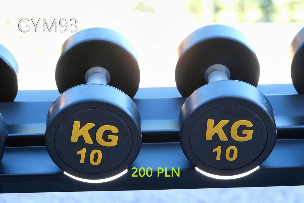 Hantle okrągłe 10kg para