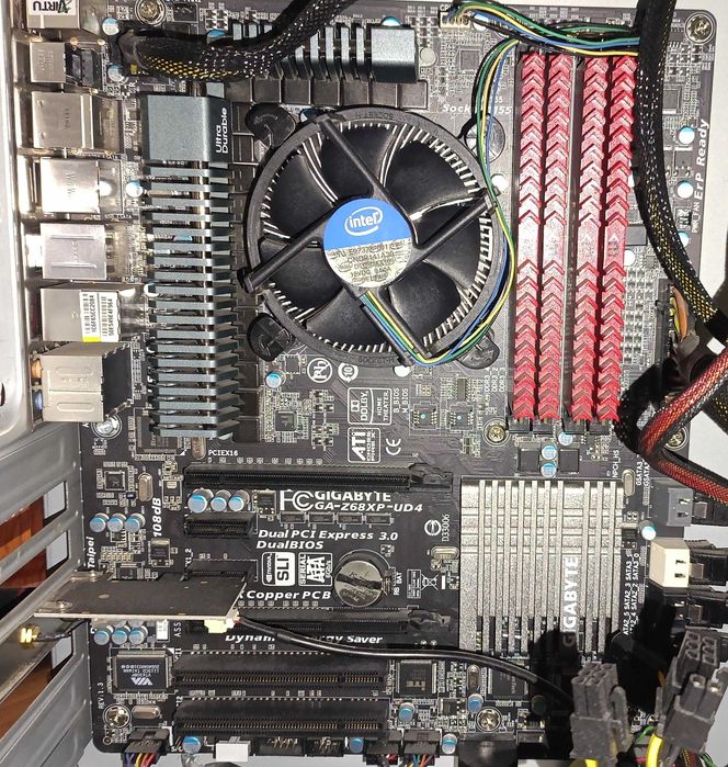 Материнська плата, Gigabyte GA-Z68XP-UD4, Intel Core i7-2600k, 16Gb