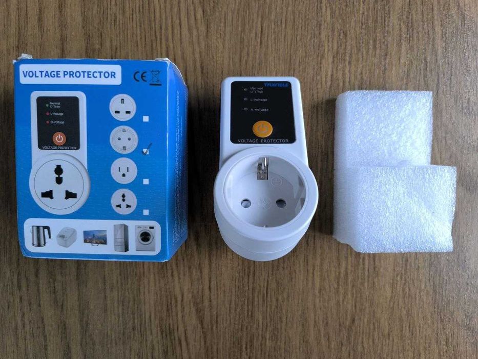 Реле напруги відсікач регульовані в розетку TAXNELE і TOMZN НОВІ, ОПТ