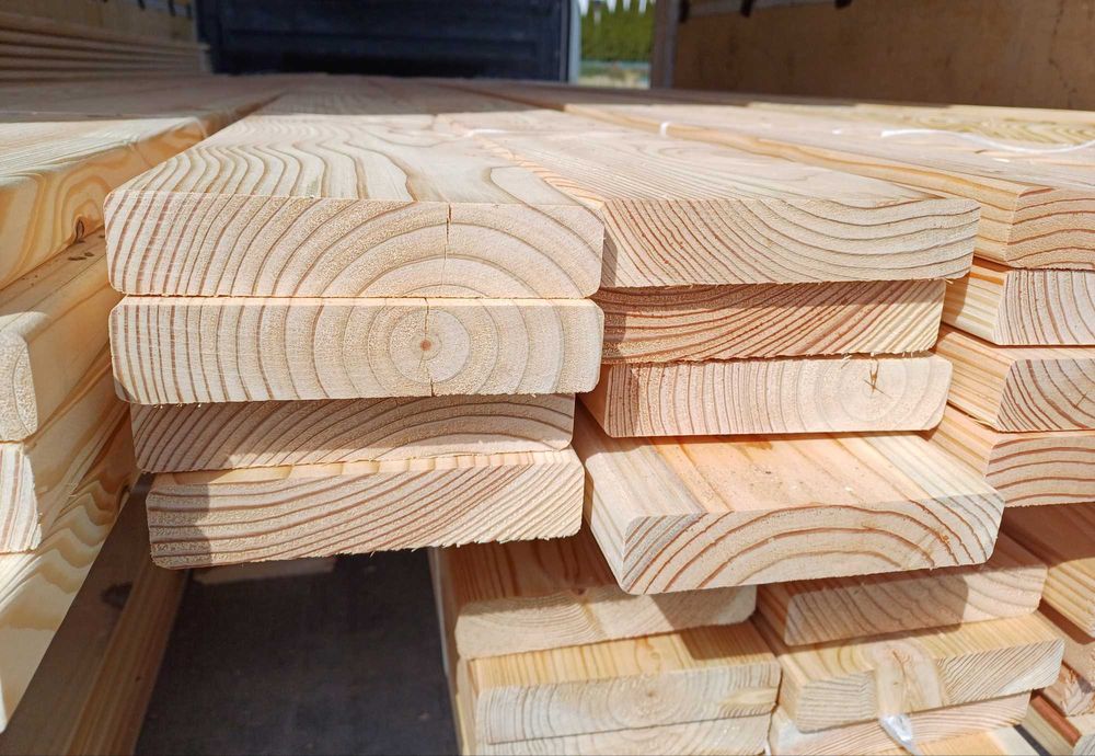 Podbitka boazeria szalówka deska elewacyjna podłogowa tarasowa półbal