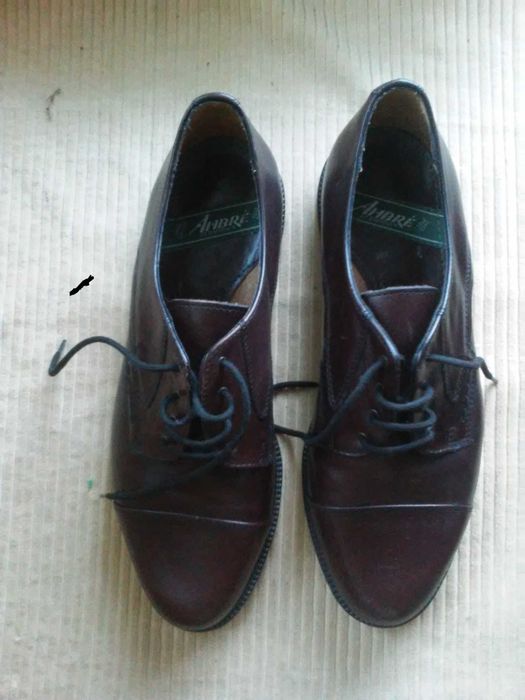 buty SKÓRA NATURALNA! Ambre, czekoladowy brąz roz. 41/42