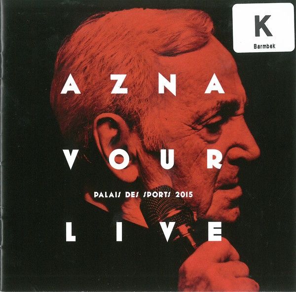 Aznavour - Live Palais Des Sports 2015 CD (1 wyd.) (Chanson)