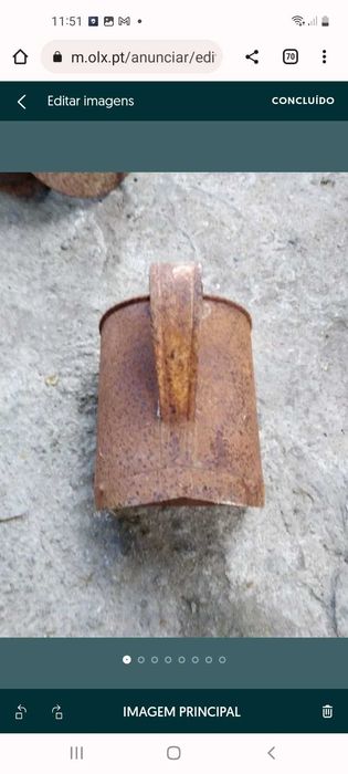 Talha e jarro antigos