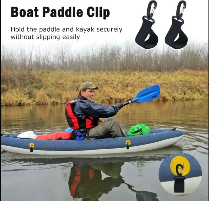 Кріплення для весла на каяк сап борд дошка sup board гачки для кріплення карабін для кріплення весла