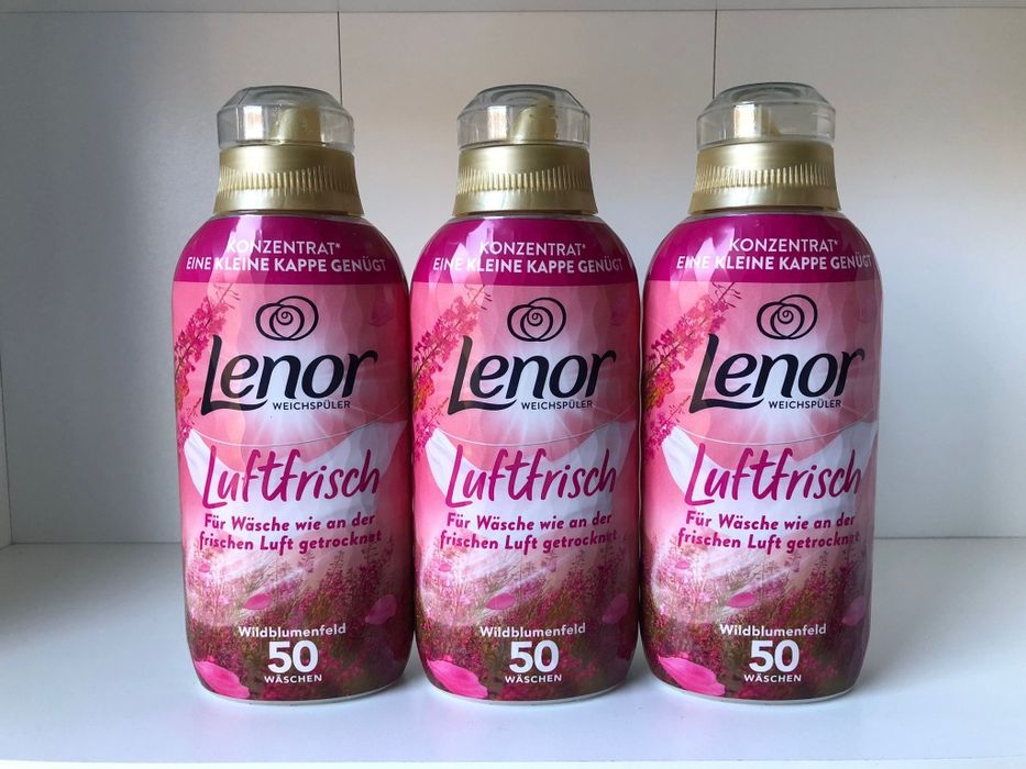 Lenor Wildblumenfeld 50 prań koncentrat do płukania z Niemiec 3 sztuki