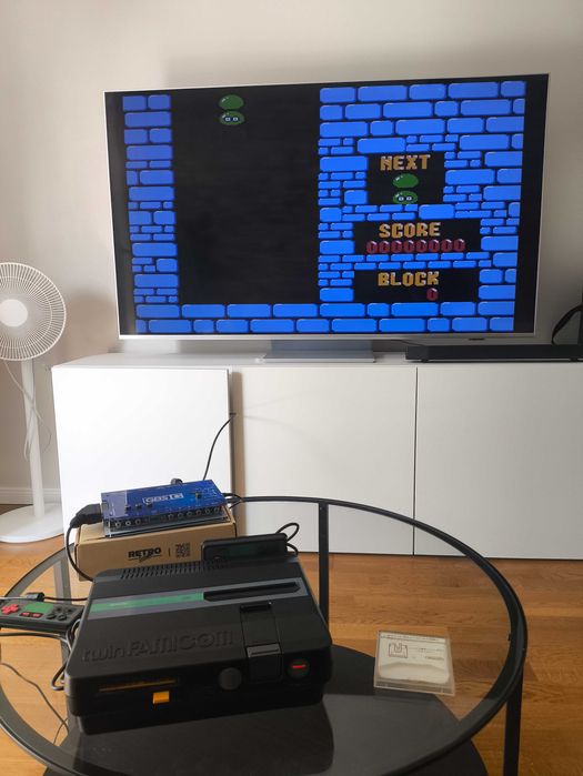 Puyo Puyo - Famimaga Disk Vol. 5 Disk Writer Rare Nintendo Famicom Disk System Nes Pegasus