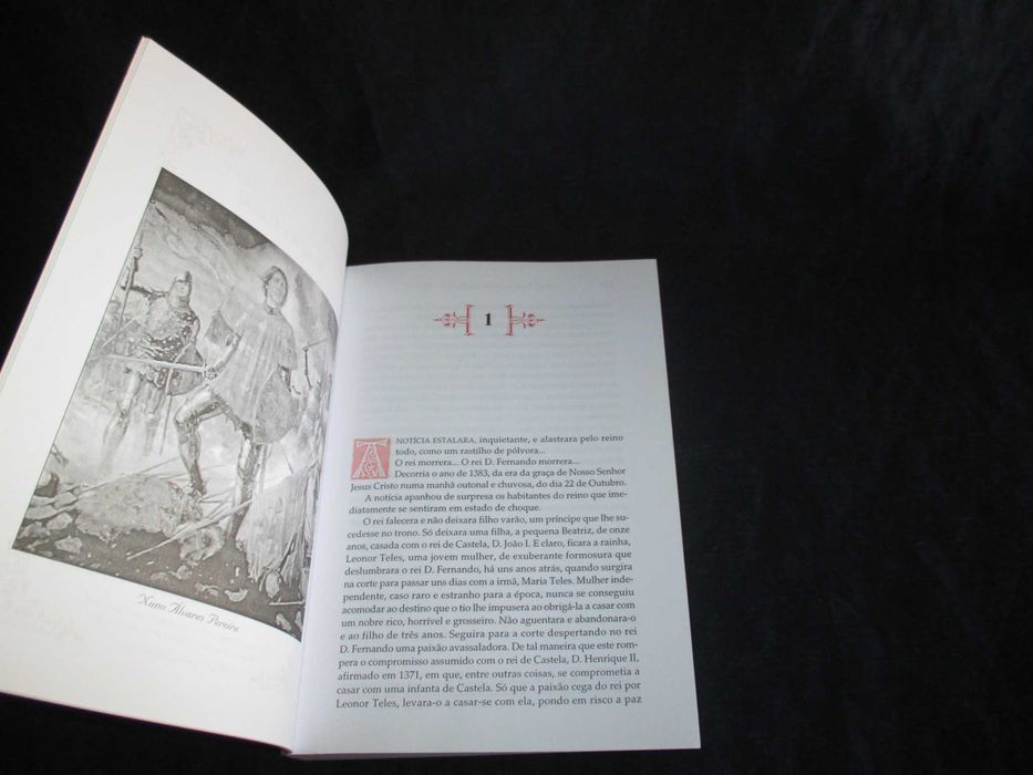 Livro Nuno Álvares Pereira Isabel Ricardo Autografado