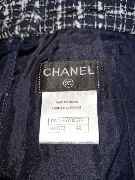 Chanel-твідова спідниця оригінал, р.-42 фр