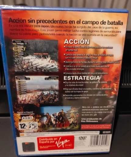 Kessen III PAL PS2 (Novo selado)