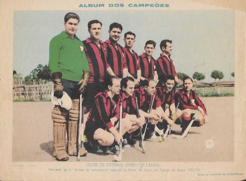 Desporto - Futebol -  Poster antigo 1953  - UNIÃO DE LAMAS