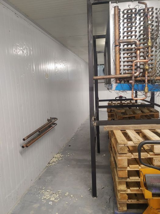 Камери глибокої  заморозки промислові, шокова заморозка