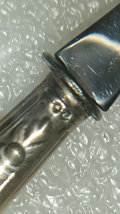 Antigo Conjunto de talheres em prata em estojo de origem