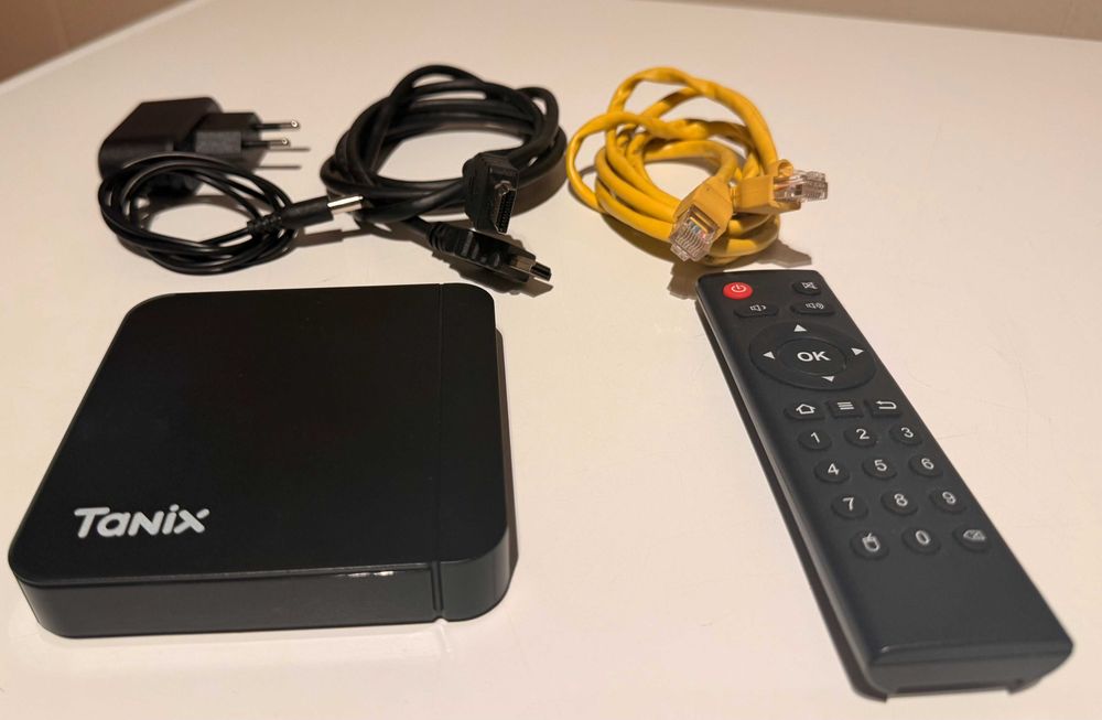 Tanix W3 Mini Android TV Box 4K + Comando + HDMI + Ethernet