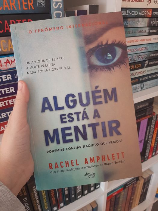 LIVRO "Alguém está a mentir", Rachel Amphlett